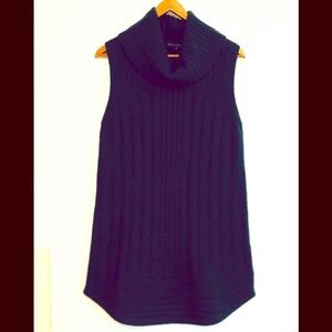 Tahari Oversized Cowl Neck Tank Sweater